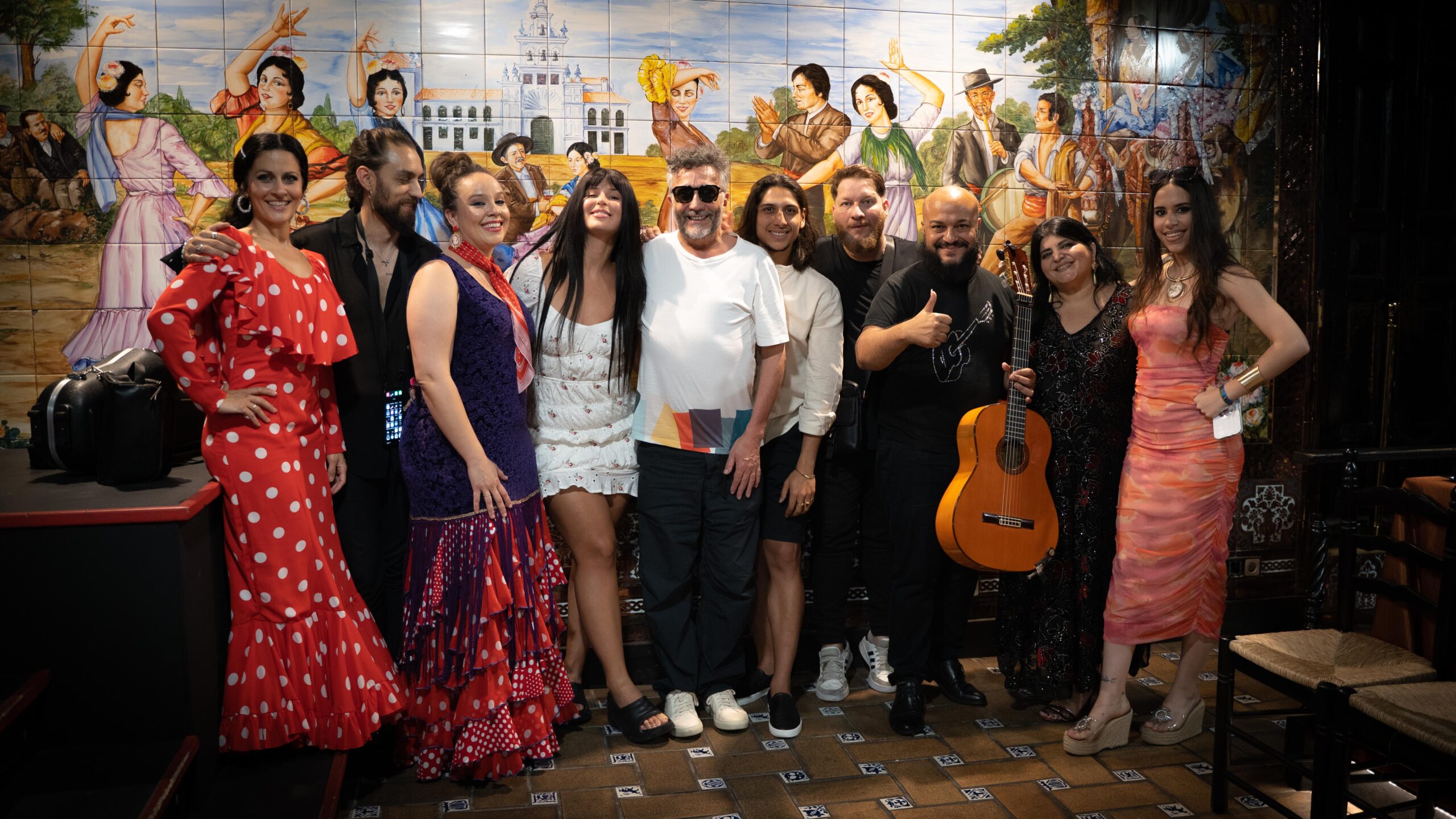 Nathy Peluso Y Fito Paez De Visita Por Tablao Flamenco Tablao