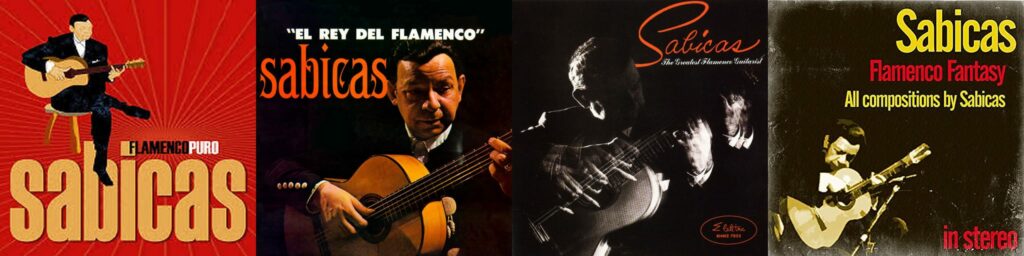 Discos recomendados para descubrir al guitarrista Sabicas. 