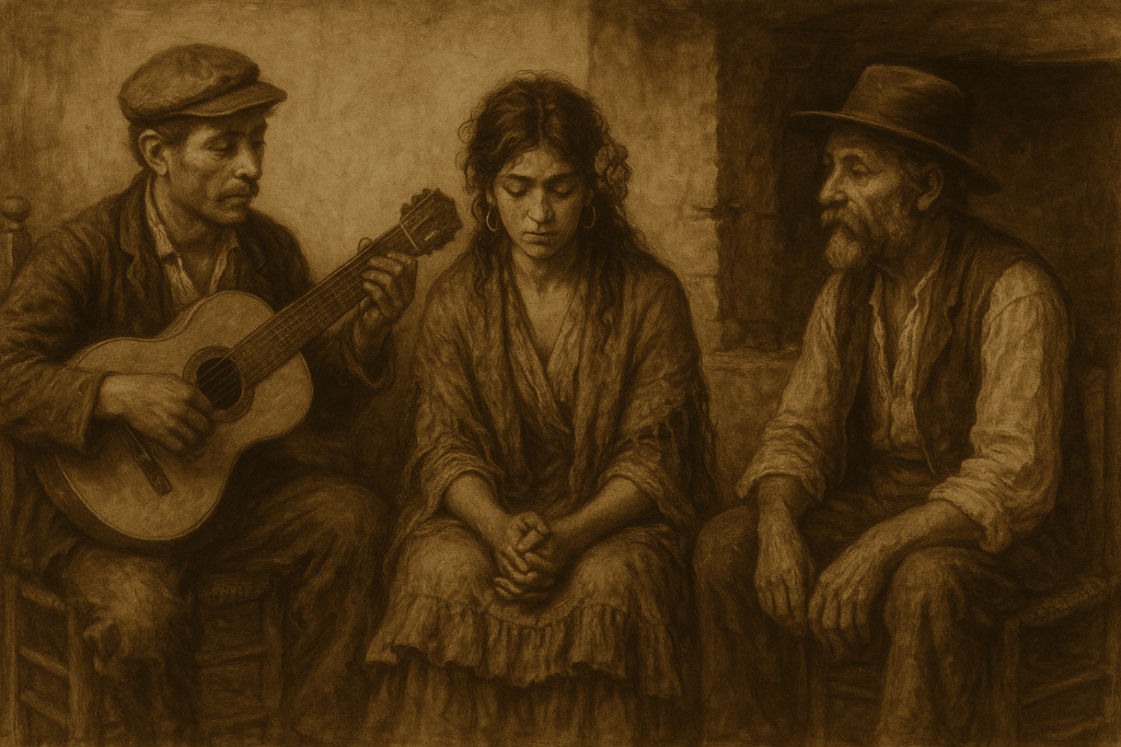 Los origenes humildes y profundos del cante flamenco.