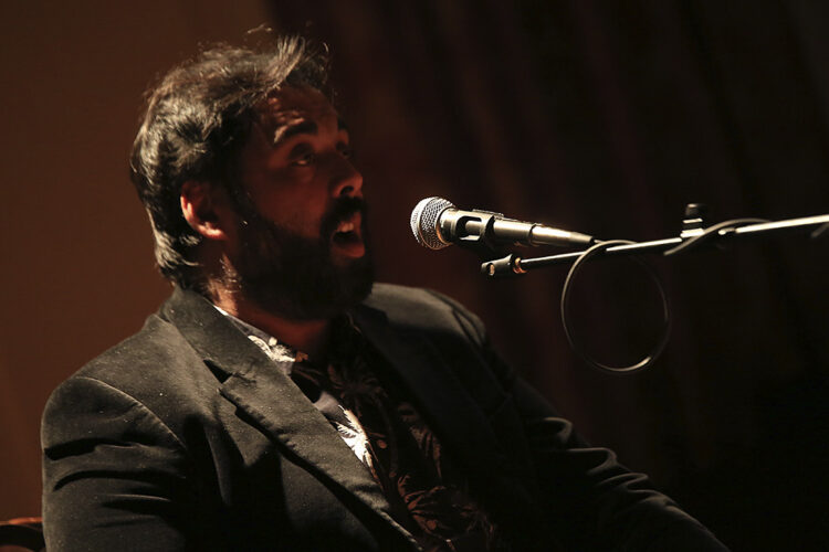 David de Jacoba actúa en el escenario de Tablao Flamenco 1911