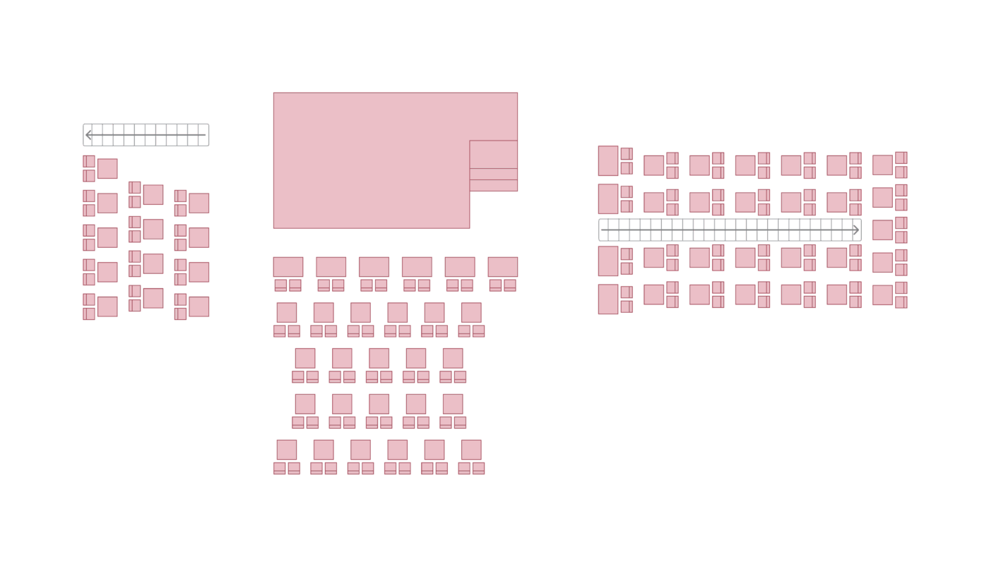 Ilustración de la disposición del Tablao Flamenco 1911